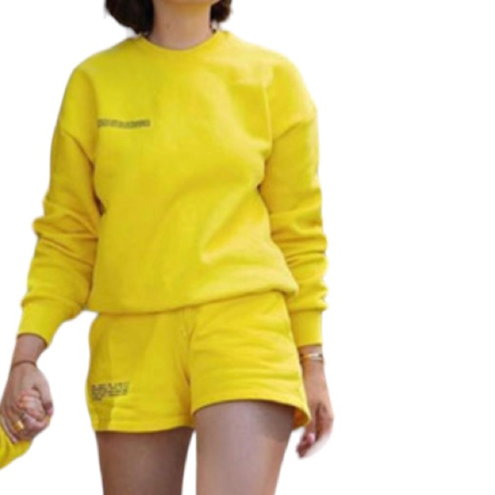 PANGAIA Fleece Cotton Sweatshirt Size S